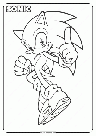 Free Printable Sonic the Hedgehog Coloring Pages | Hedgehog colors, Coloring  pictures of animals, Coloring pages