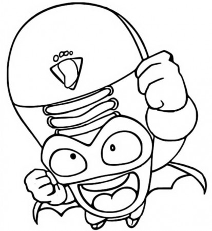 Stomper Superzings Coloring Page - Free Printable Coloring Pages for Kids
