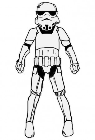 Stormtrooper 10 Coloring Page - Free Printable Coloring Pages for Kids