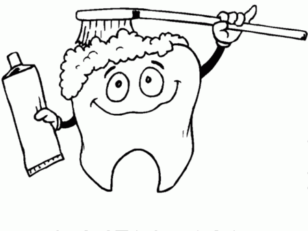brush your teeth drawing - Clip Art Library