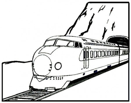Train 6 Coloring Page - Free Printable Coloring Pages for Kids