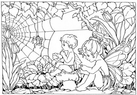 complex-fairy-coloring-pages-printable-810237 Â« Coloring Pages for ...