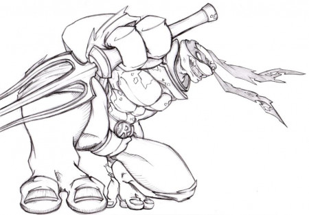 Teenage Mutant Ninja Turtles Raphael - Coloring Pages for Kids and ...