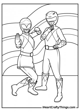 Printable Power Rangers Coloring Pages (Updated 2021)