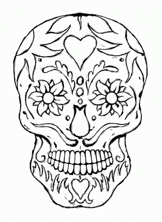 scary halloween coloring pages printables - High Quality Coloring ...