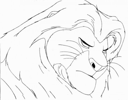 Lion King Coloring Pages lion king coloring pages mufasa – Kids ...