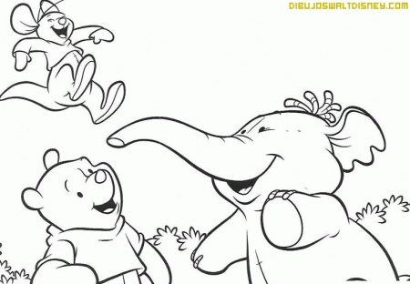 Winnie Heffalump coloring page