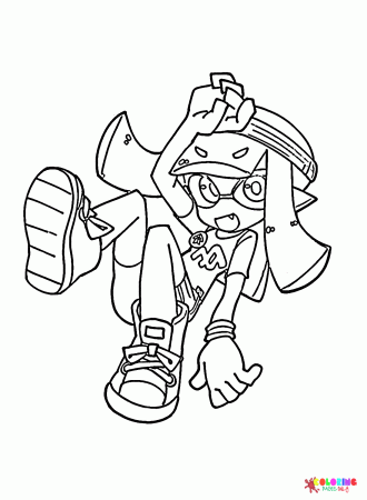 Splatoon Coloring Pages Printable for ...