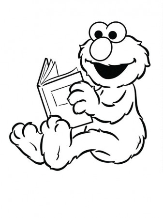 Coloring pages Elmo Sesame Street. Print for free | WONDER DAY — Coloring  pages for children and adults