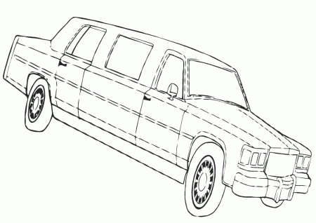 Limousine coloring pages | Coloring pages to download and print