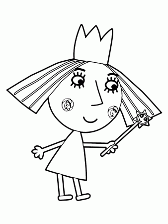 Ben & Holly's Little Kingdom - Holly Fairy Princess ready to use her magic  wand