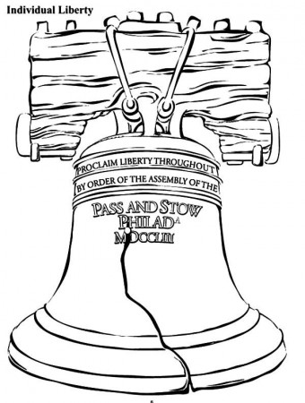 Declaration Of Independence Coloring Page Independence Day ...