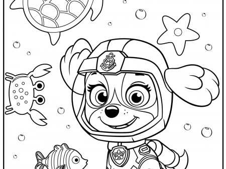 Coloring Pages : Coloring Fantastic Rubble Paw Patrol To Print For ...