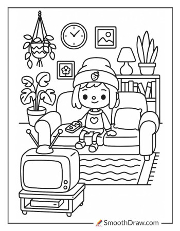 60 Toca Boca Coloring Pages - Smooth Draw
