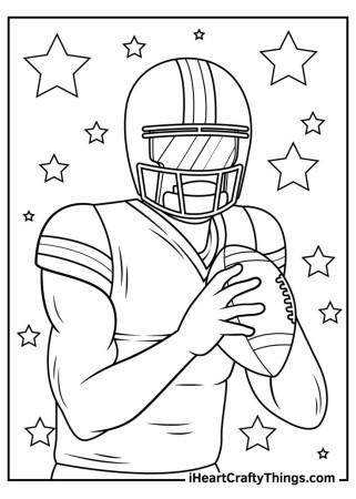 NFL Football Coloring Pages