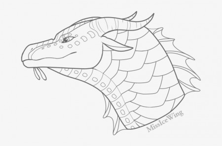 Seawing Headshot Base By Missicewing - Headshot Base Wings Of Fire  Transparent PNG - 967x780 - Free Download on NicePNG