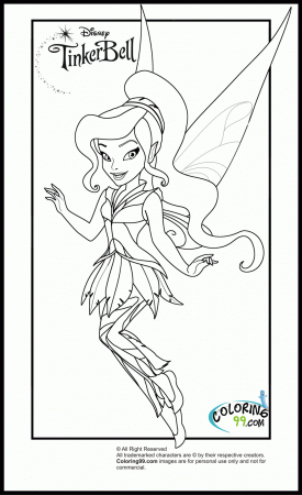 Tinkerbell and Friends Coloring Pages | Team colors