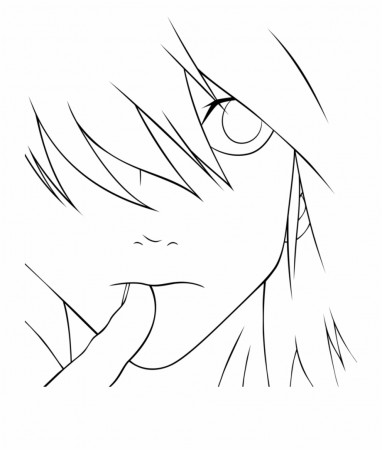 Near Death Note Chibi Coloring Pages Coloring Pages - Line ...