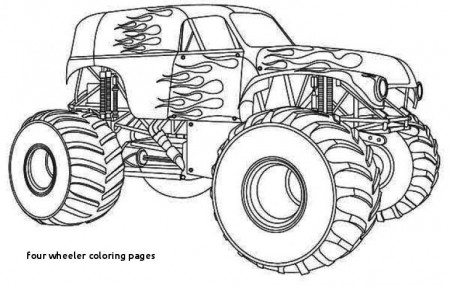 Four Wheeler Coloring Pages Luxury 25 Color Awesome 2 | www ...