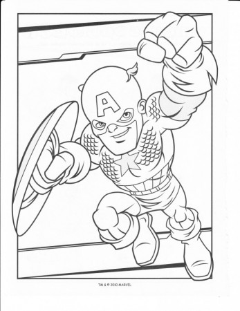 Marvel Superhero Coloring Pages - GetColoringPages.com
