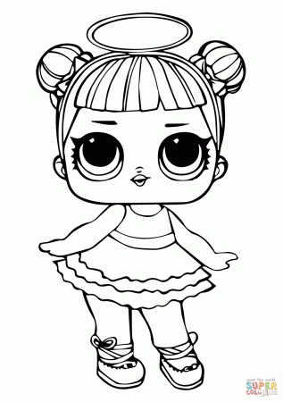 LOL Doll Sugar coloring page | Free Printable Coloring Pages