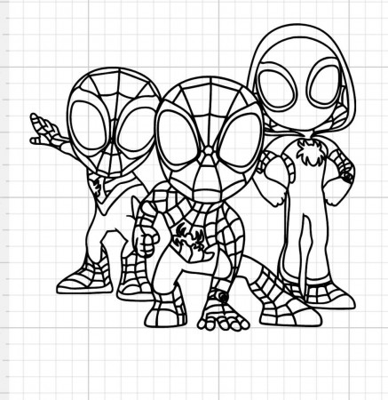Spidey and His Amazing Friends PNG Digital Download Hero - Etsy
