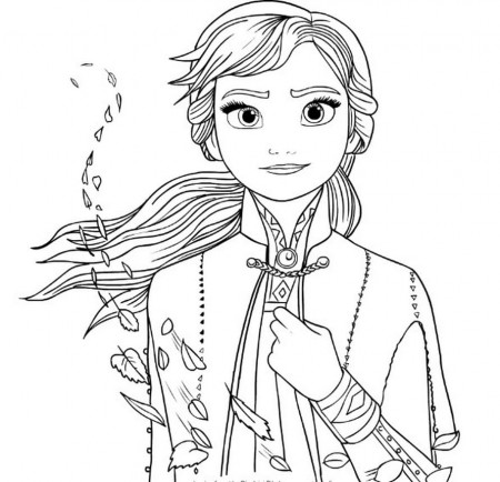 100 Best Frozen 2 Coloring Pages. Print for free | WONDER DAY