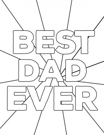 Happy Father's Day Coloring Pages Free Printables | Paper Trail Design in  2020 | Fathers day coloring page, Father's day printable, Happy fathers day  - Coloring Library