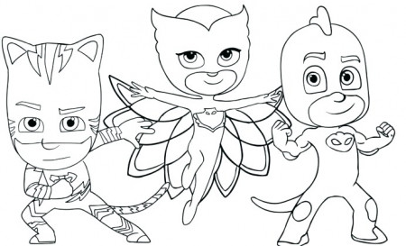 kontakt bendžo Dinkarville pj masks coloring book - herbandedi.org