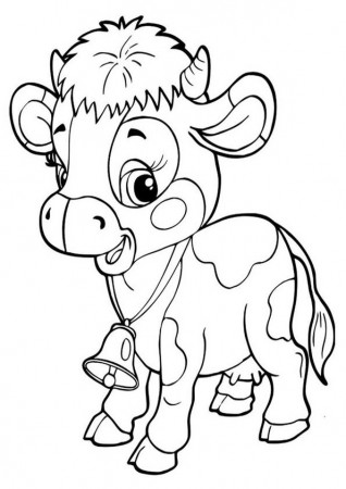 Cow Face Coloring Pages – iconmaker.info