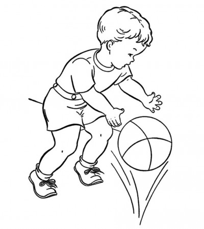 Top 20 Free Printable Basketball Coloring Pages Online