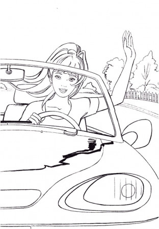 Barbie coloring, Funny coloring book