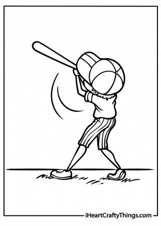 Baseball Coloring Pages (100% Free ...