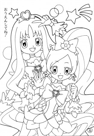 Heartcatch Precure!, Coloring Page ...