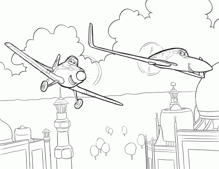 Planes Coloring Pages - Best Coloring Pages For Kids