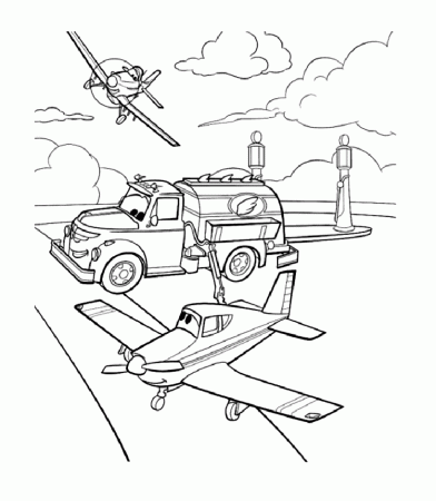 Drawing Planes #132688 (Animation Movies) – Printable coloring pages