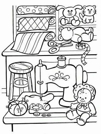 Toys Coloring Pages - Best Coloring Pages For Kids | Bunny coloring pages,  Snoopy coloring pages, Toy workshop