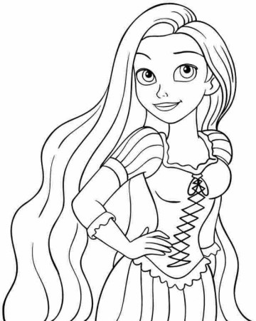 Get This Printable Disney Princess Coloring Pages Online - 770*960 - Png  Download - Free Transparent Background