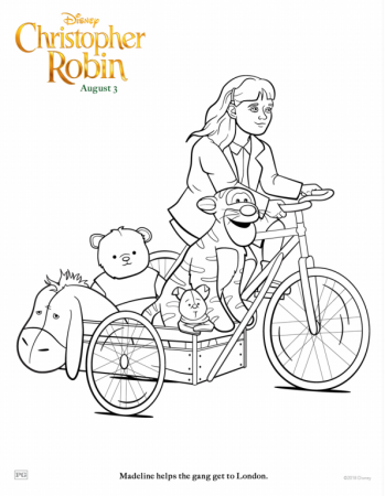 Christopher Robin Coloring Pages ...