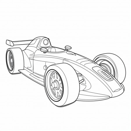 50 Race Car Coloring Pages for Free ...