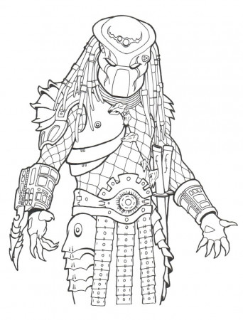 Predator Coloring Pages | Printable Shelter