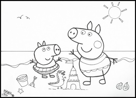 Peppa Pig #27 (Cartoons) – Printable coloring pages