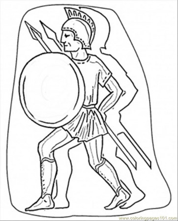 Italian Warrior Coloring Page for Kids - Free Italy Printable Coloring Pages  Online for Kids - ColoringPages101.com | Coloring Pages for Kids