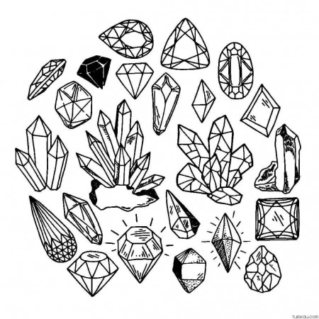 Mines Aesthetic Coloring Pages » Turkau