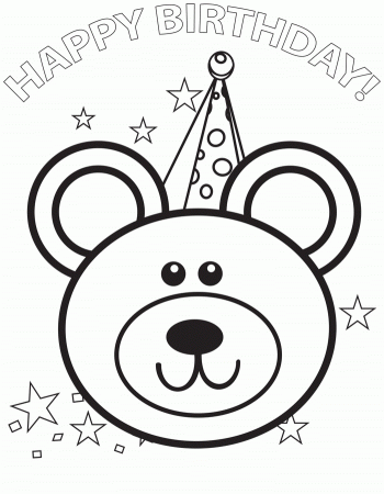 ▷ Happy Birthday: Coloring Pages & Books - 100% FREE and printable!
