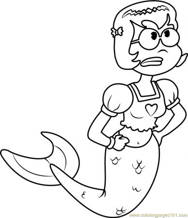 Princess Mindy Coloring Page for Kids - Free SpongeBob SquarePants  Printable Coloring Pages Online for Kids - ColoringPages101.com | Coloring  Pages for Kids