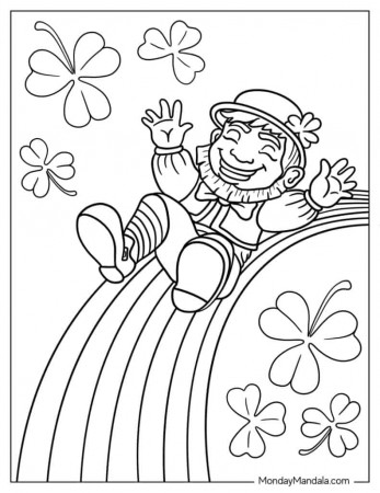 36 St. Patrick's Day Coloring Pages (Free PDF Printables)