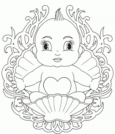 Photos Baby Coloring Pages Coloring Pages For Kids #bWN ...