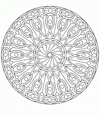 Abstract 8 Coloring Page - Free Printable Coloring Pages for Kids