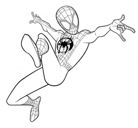 20 Free Miles Morales Coloring Pages for Kids and Adults
